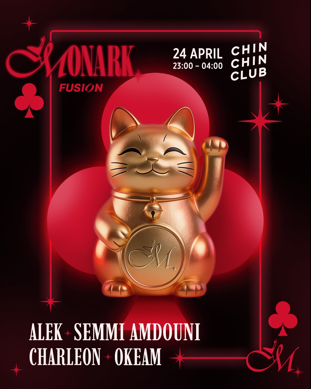 CHIN CHIN poster: Amsterdam, 24 April 2026
